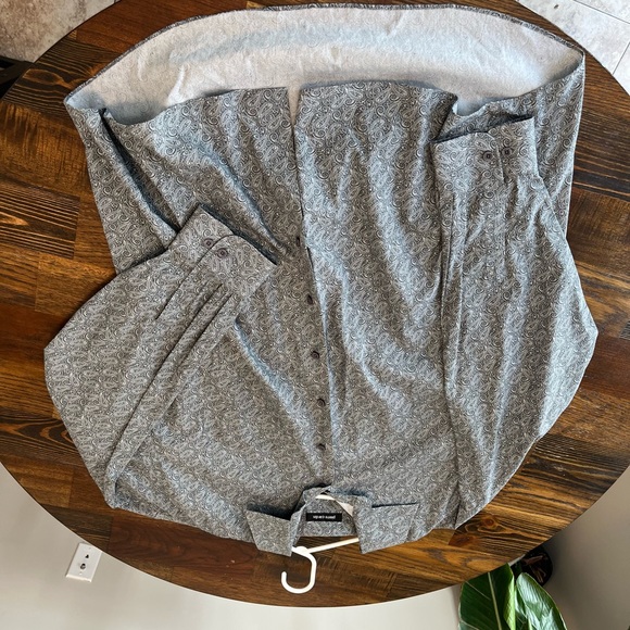 Pierre Cardin Paisley Mens Dress Shirt - Picture 4 of 4